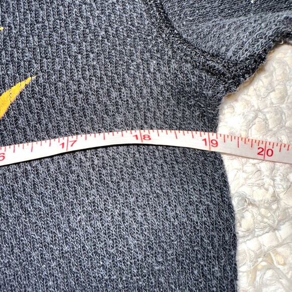 VINTAGE 1992 HARLEY THICK THERMAL LONG SLEEVE TEE TOP 2 SIDED UNISEX - Picture 9 of 12